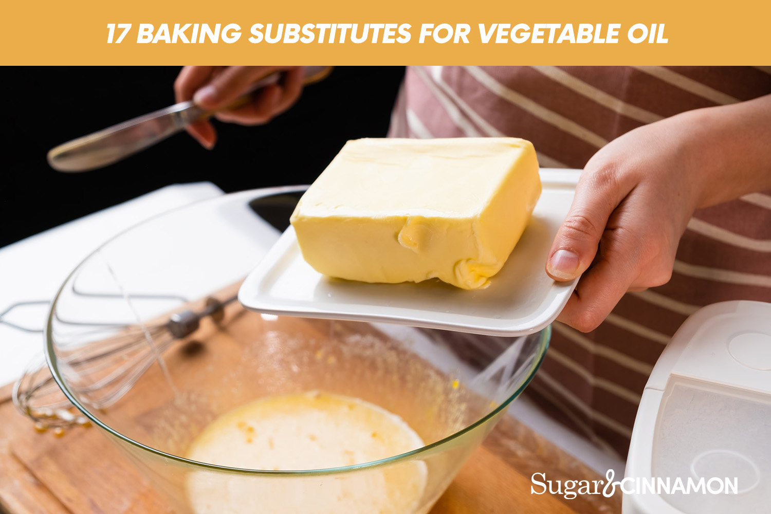 substitutes for vegetable oil when baking