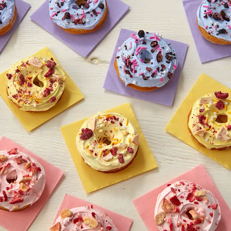 Fruity Spring Donuts