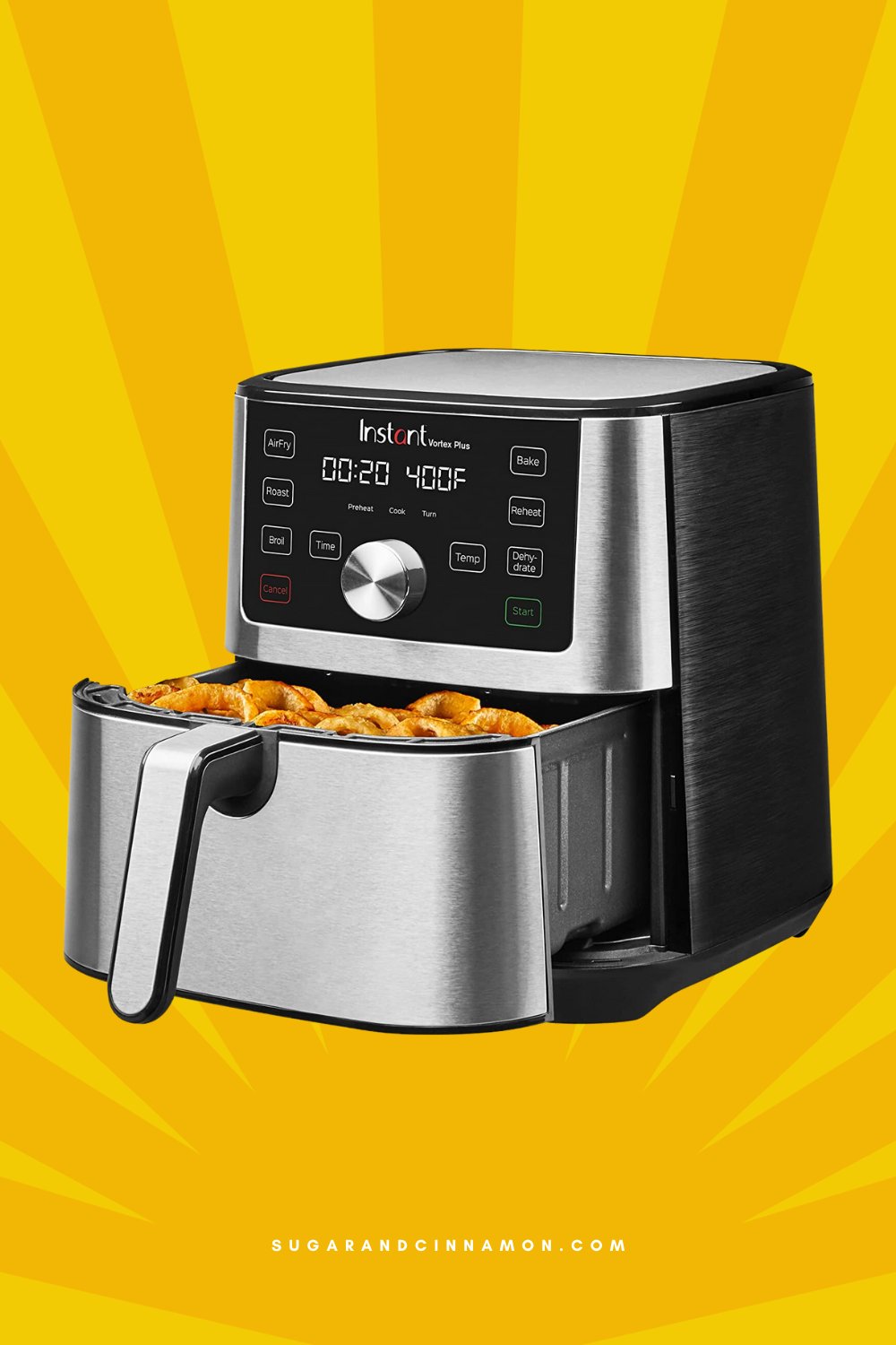 Instant Pot Vortex Plus 6-in-1 6-Quart Large Air Fryer Oven